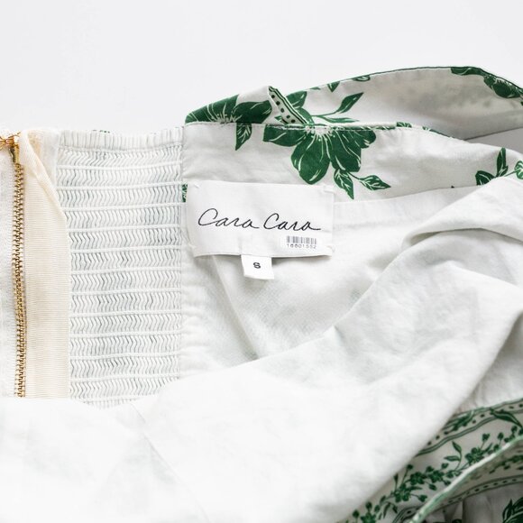 Cara Cara Green and White Midi Dress - Picture 4 of 10